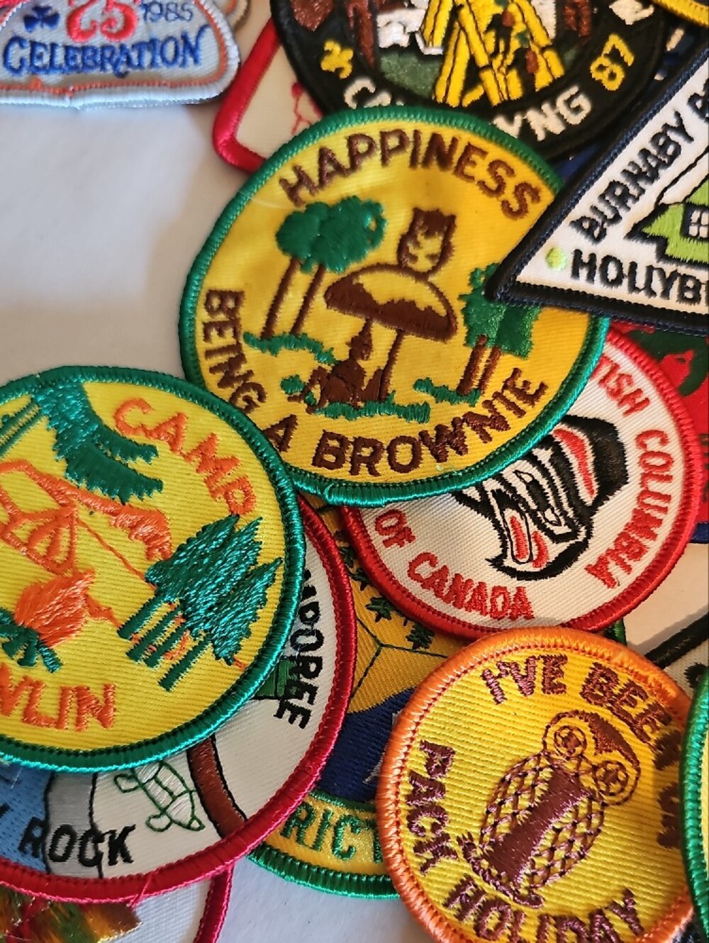 Vintage Collectible Guide Camp Patch Lot - Colorful Embroidered Patches - Picture 9 of 10